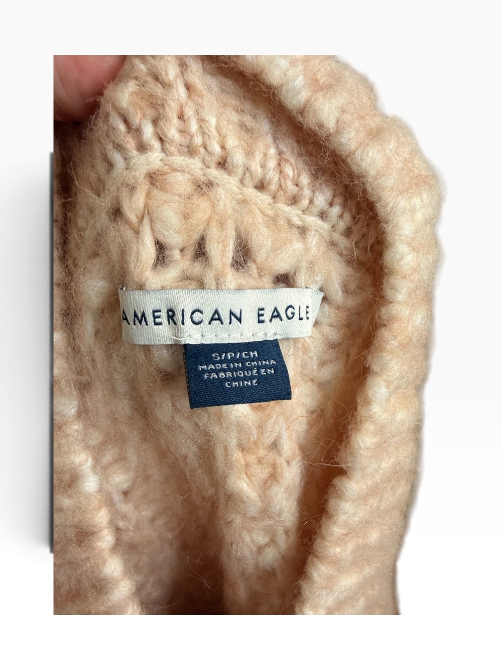 Chunky Cable Knit Button-Front Sweater - Picture 3 of 3